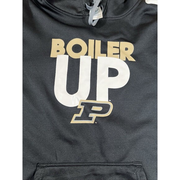 Pro Edge Purdue University Boilermakers Boil Up Hoodie Sweatshirt Size Small - Picture 2 of 7
